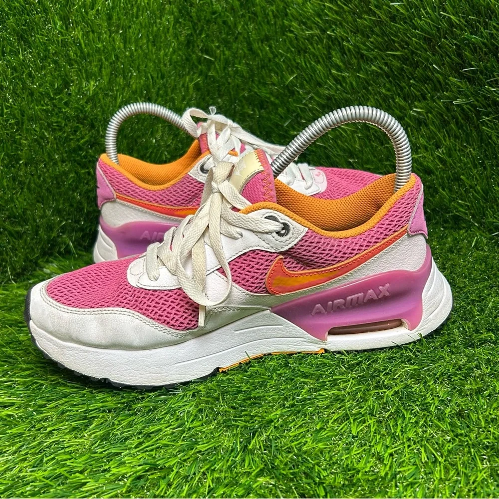 Nike Air Max SYSTM Pink White‎ Orange Womens Shoes FD0825-600 Size 8.5